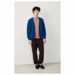 Cardigan Crashway Laine et Alpaga | Bleu roi