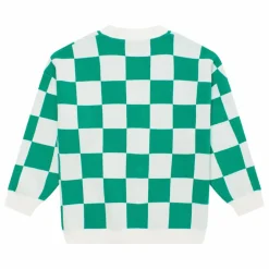 Cardigan Damier | Vert