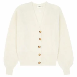 Cardigan Femme Alpaga | Blanc cassé