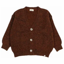 Cardigan Fibres Recyclées | Marron