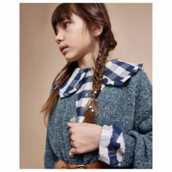 Cardigan Fibres Recyclées | Vert Cèdre