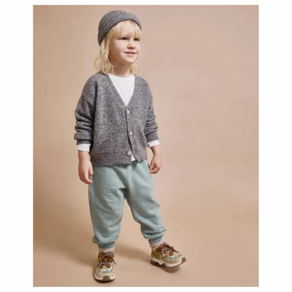 Cardigan Fibres Recyclées | Gris