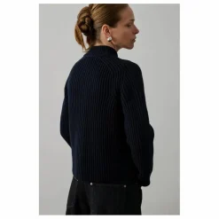 Cardigan Flaubert Laine Mérinos | Bleu marine