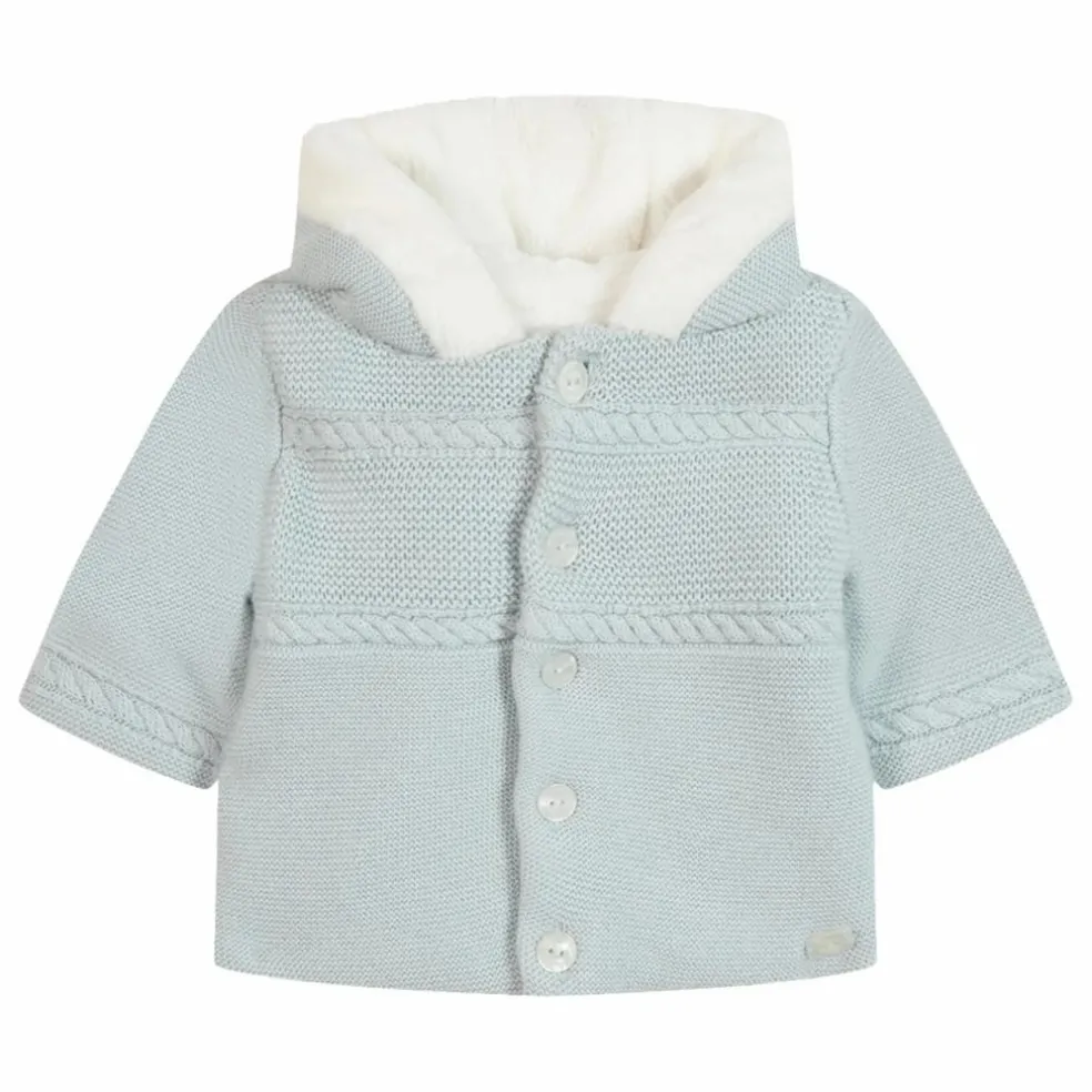Cardigan Fourré | Bleu Clair