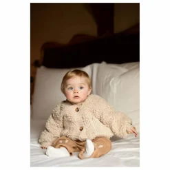 Cardigan Fourré Olaan | Taupe