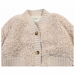 Cardigan Fourré Olaan | Taupe