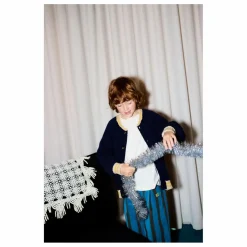 Cardigan Fun Laine et Cachemire | Bleu marine