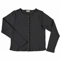 Cardigan Hélénie Côtelé - Collection Femme | Noir