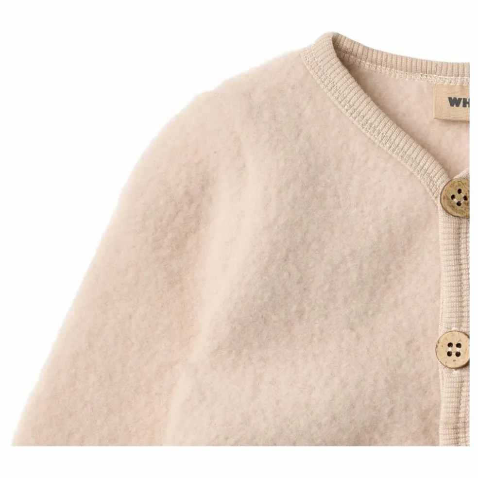 Cardigan Kari Laine Mérinos | Rose poudré