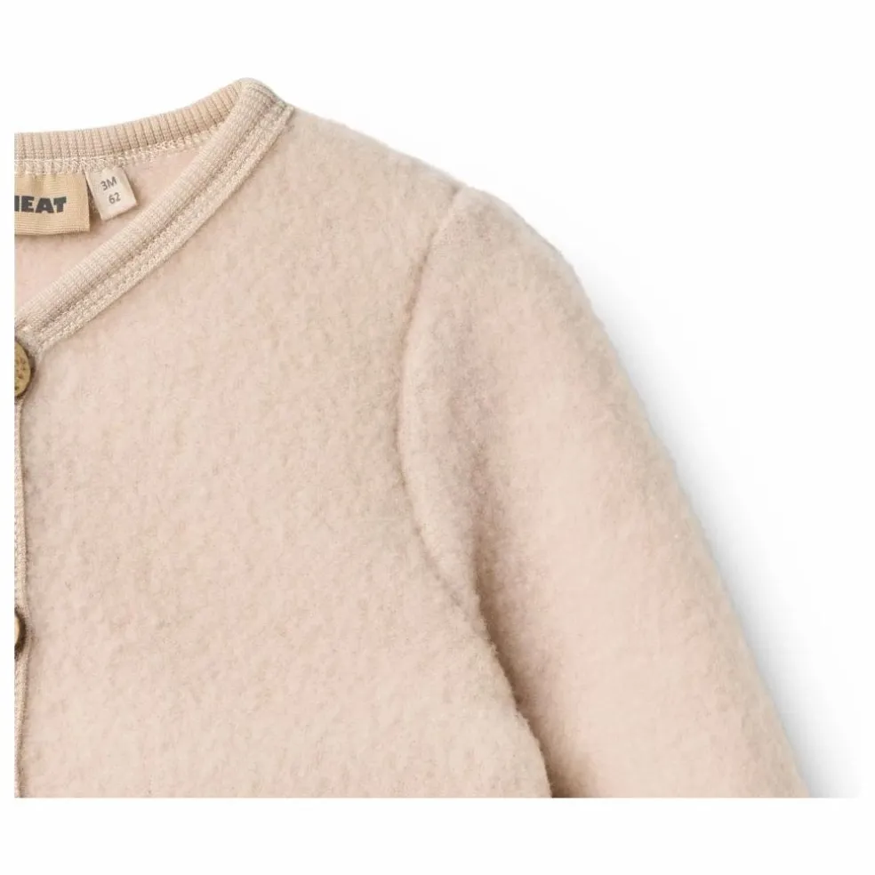 Cardigan Kari Laine Mérinos | Rose poudré
