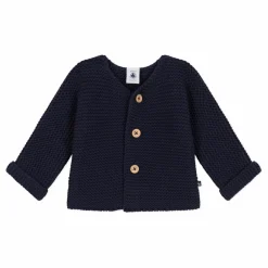 Cardigan Lafa Point Mousse | Bleu marine