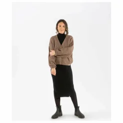 Cardigan Laine | Marron
