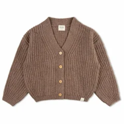 Cardigan Laine | Marron