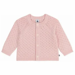 Cardigan Laine | Rose pâle