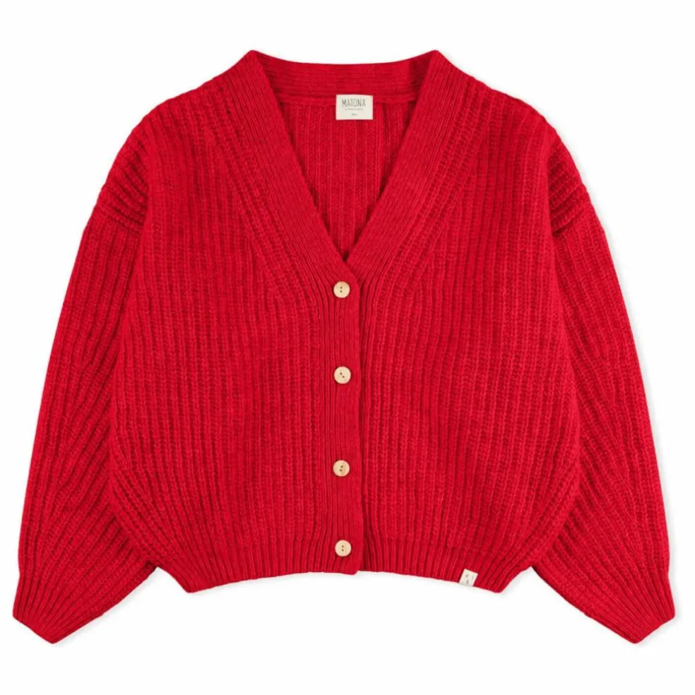 Cardigan Laine | Rouge