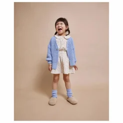 Cardigan Laine Alpaga | Bleu