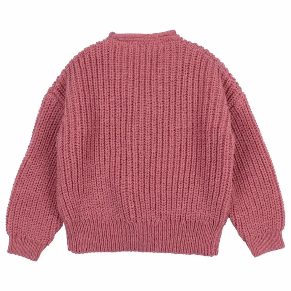 Cardigan Laine Alpaga | Mauve