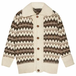Cardigan Laine Recyclée Theo | Beige