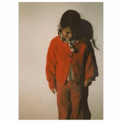 Cardigan Laine Torsadé | Rouge