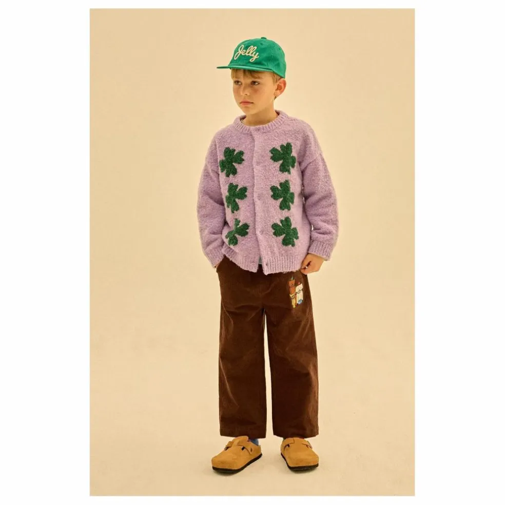 Cardigan Lucky Clover | Violet