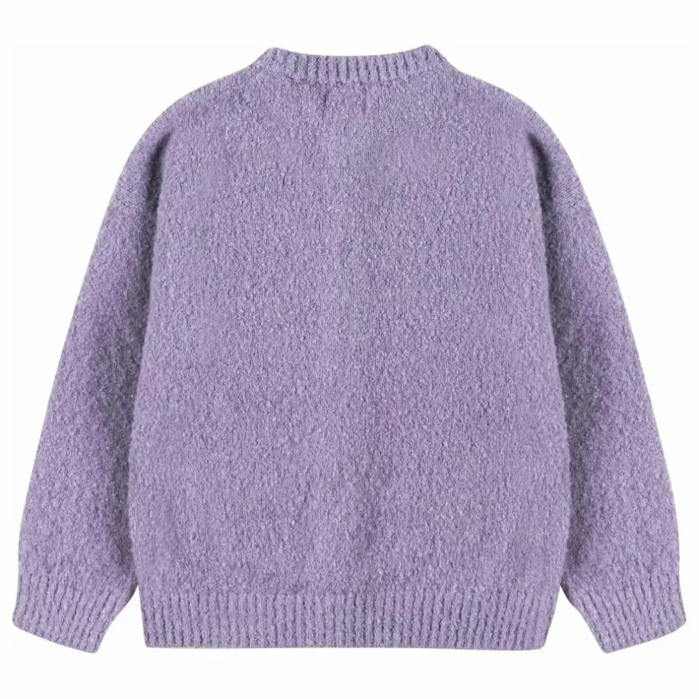 Cardigan Lucky Clover | Violet