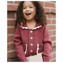 Cardigan Maille Mini | Bordeaux