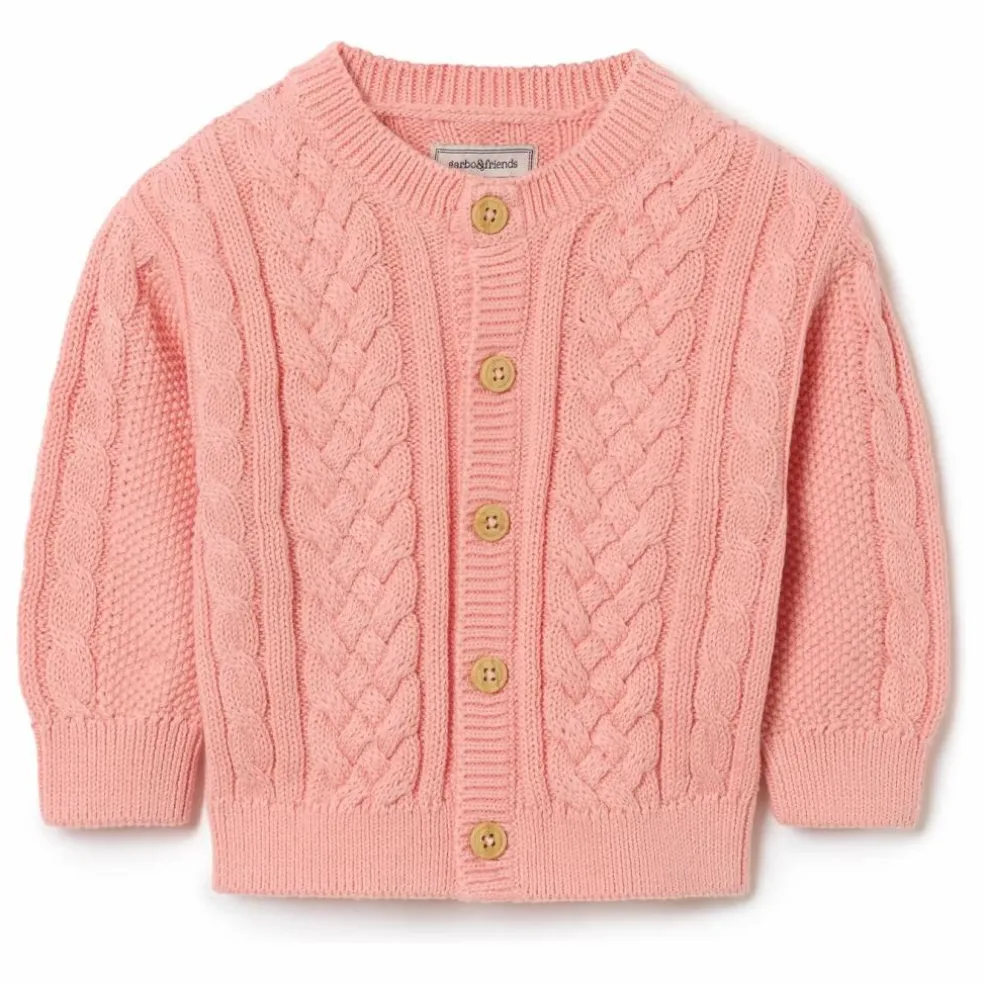 Cardigan Maille Mini | Rose