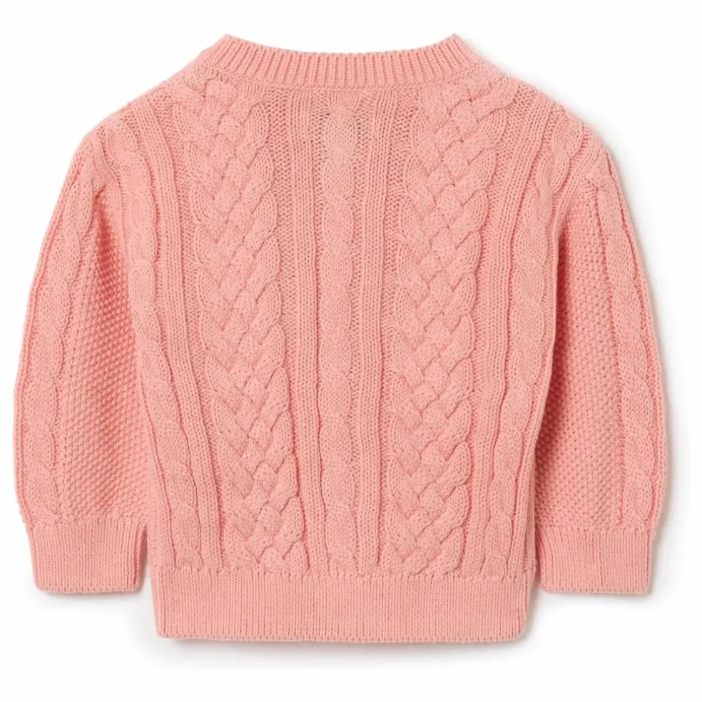 Cardigan Maille Mini | Rose