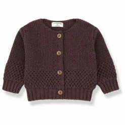 Cardigan Malene Laine Mérinos | Bordeaux