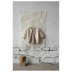 Cardigan Malene Mini Laine Mérinos | Ecru