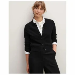 Cardigan Manches Raglan Cachemire | Noir