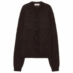 Cardigan Mohair | Vert kaki