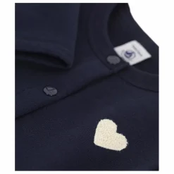 Cardigan Molleton | Bleu marine