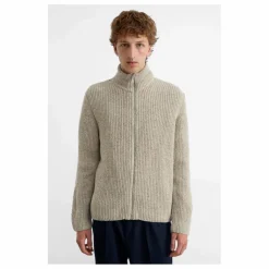 Cardigan Paris | Gris chiné clair