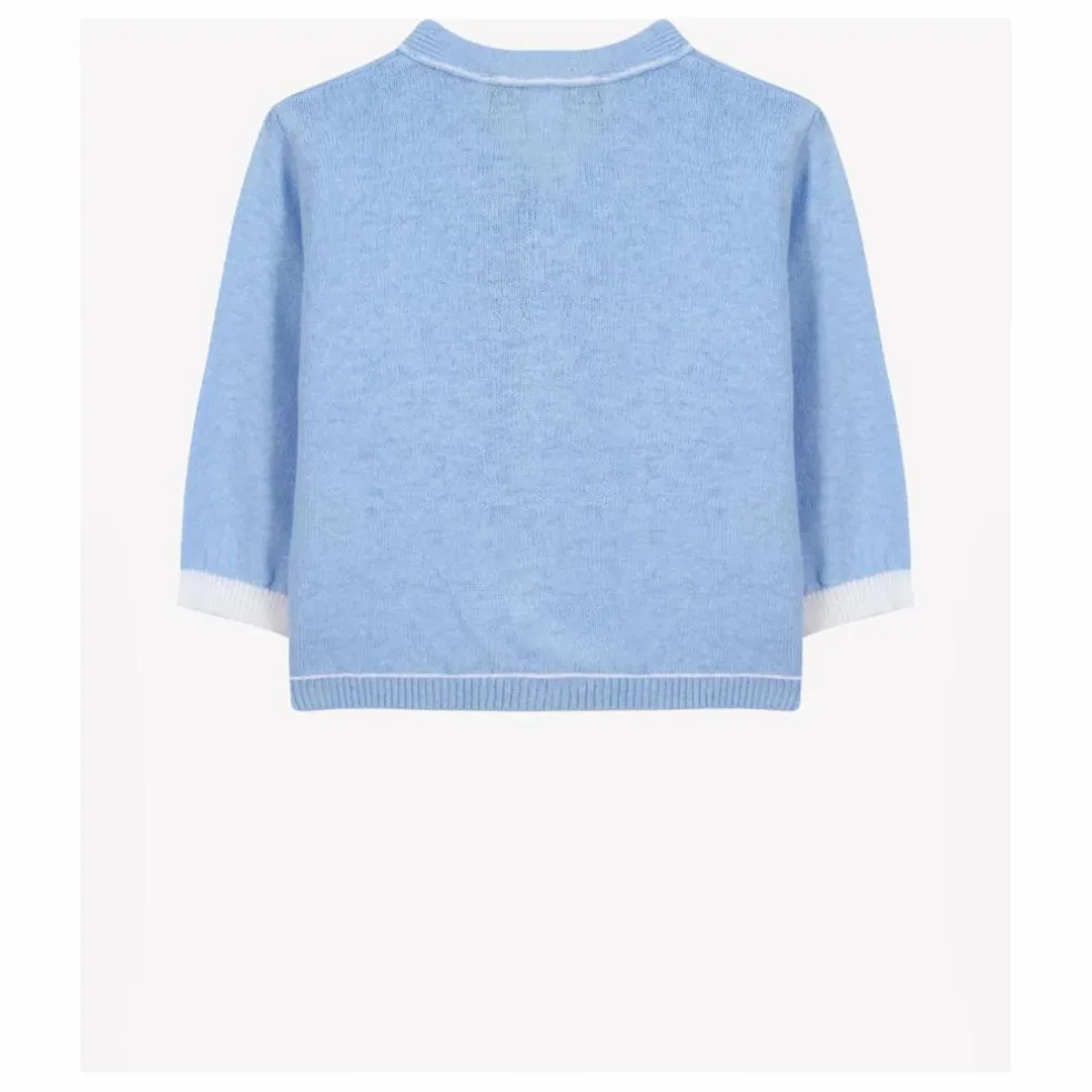 Cardigan Poches | Bleu ciel