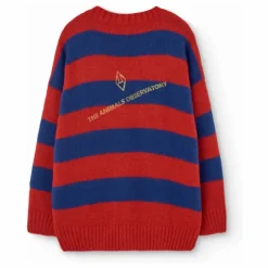 Cardigan Racoon Coton Bio | Rouge