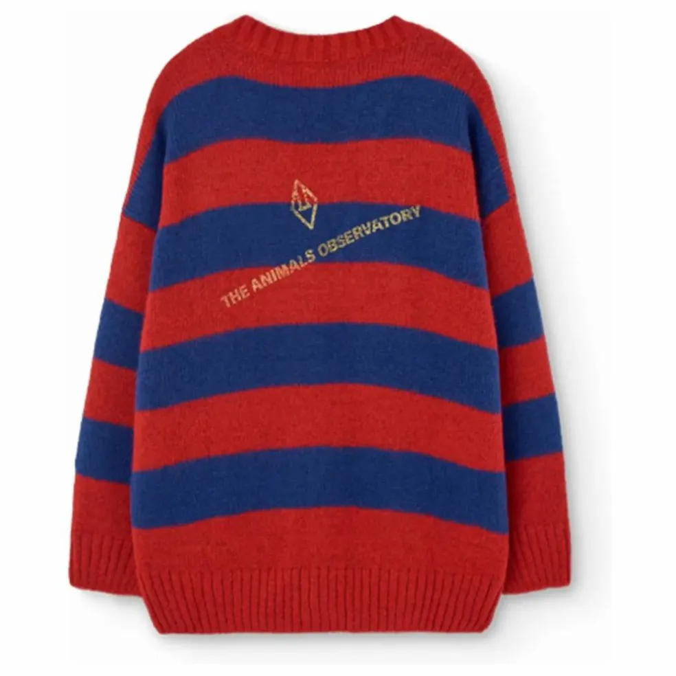Cardigan Racoon Coton Bio | Rouge