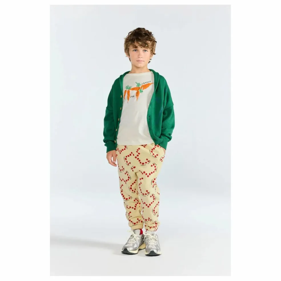 Cardigan Racoon Coton Bio | Vert