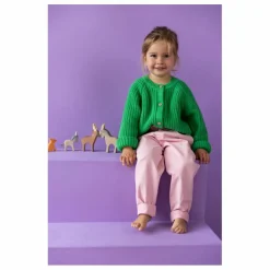 Cardigan Raglan Coton Bio | Vert