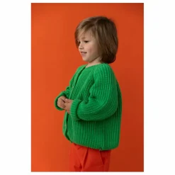 Cardigan Raglan Coton Bio | Vert