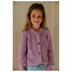 Cardigan Raglan Coton Bio | Parme