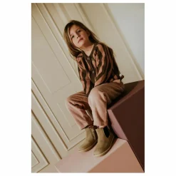 Cardigan Raglan Zèbre Coton Bio | Marron