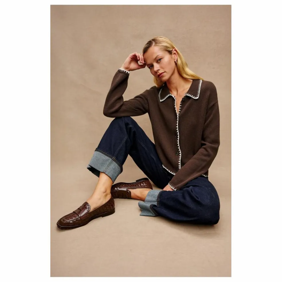 Cardigan Rayleen | Marron