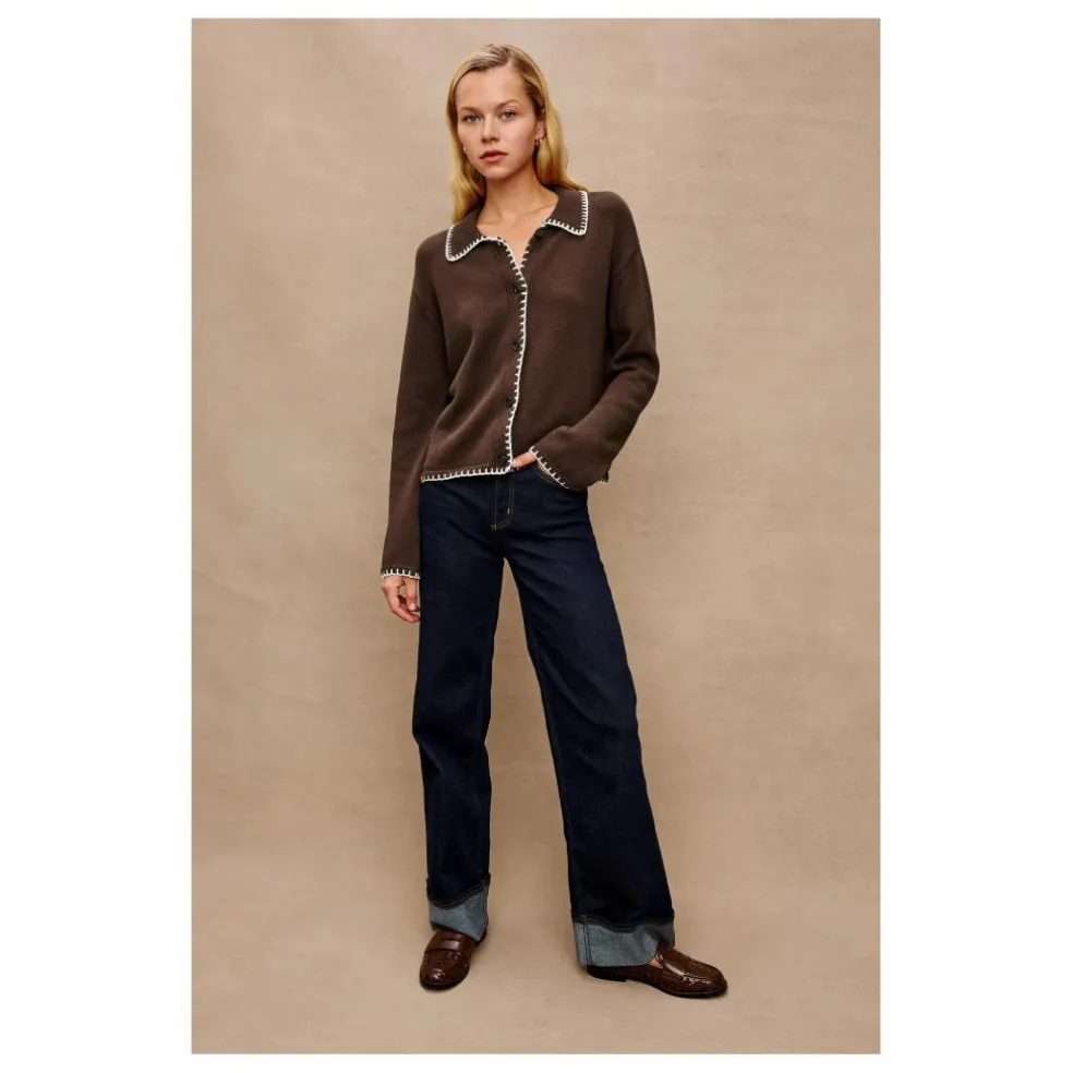 Cardigan Rayleen | Marron