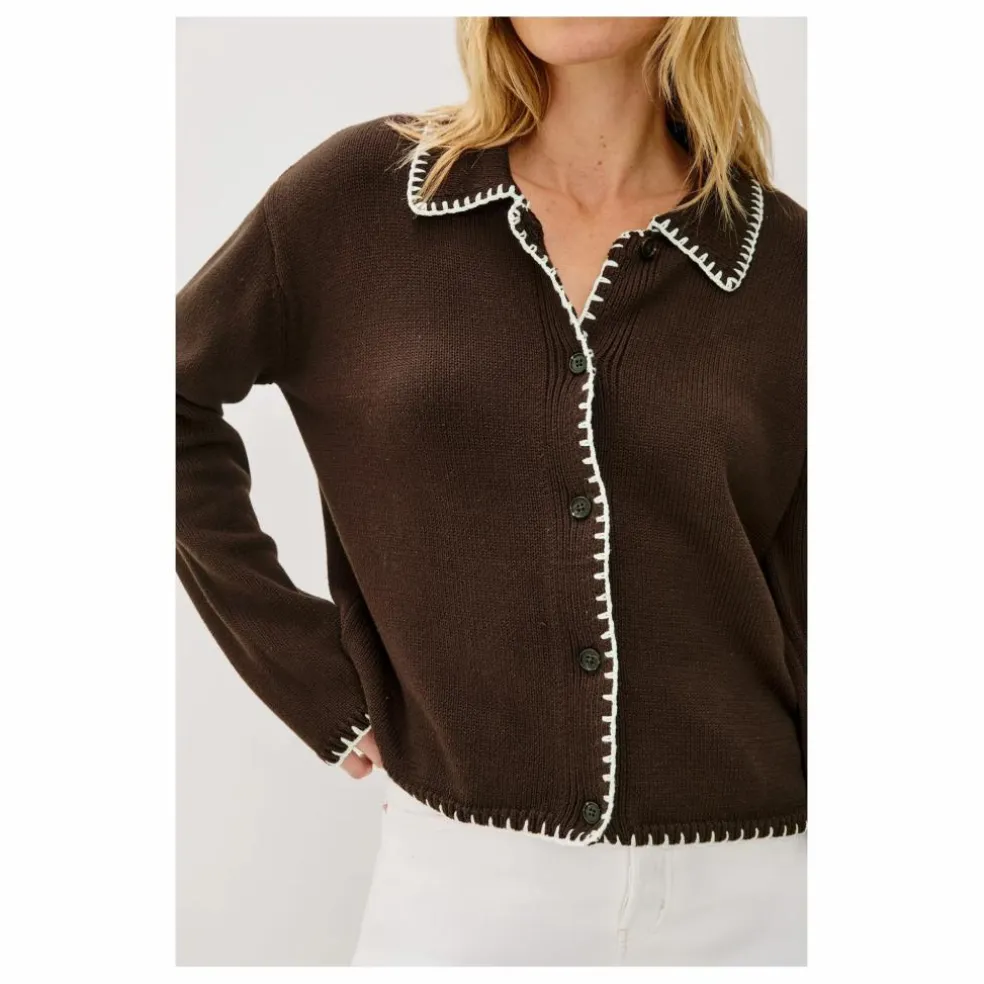 Cardigan Rayleen | Marron