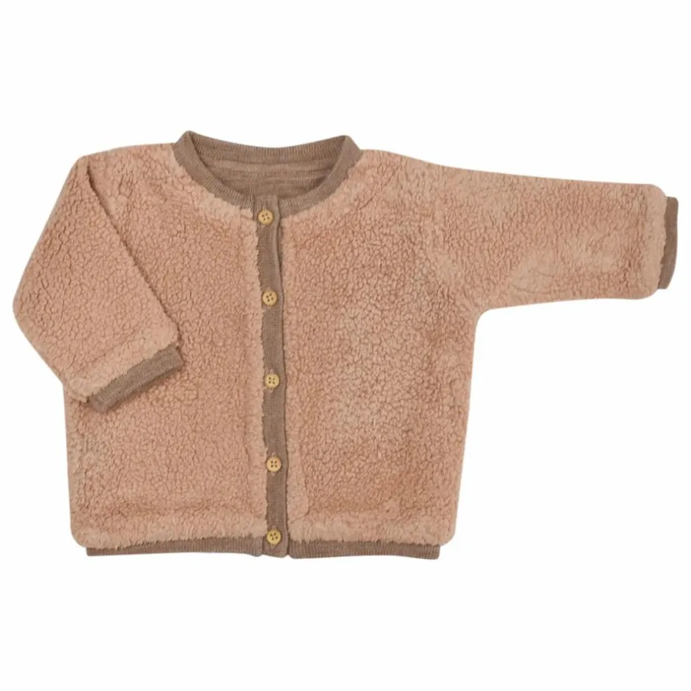 Cardigan Réversible Victoire Sherpa | Beige