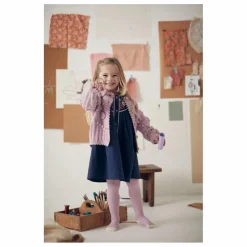 Cardigan Sandy Maille Fleurie | Parme
