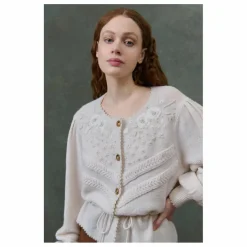 Cardigan Sandya - Collection Femme | Crème