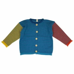 Cardigan Snail Coton Bio | Bleu