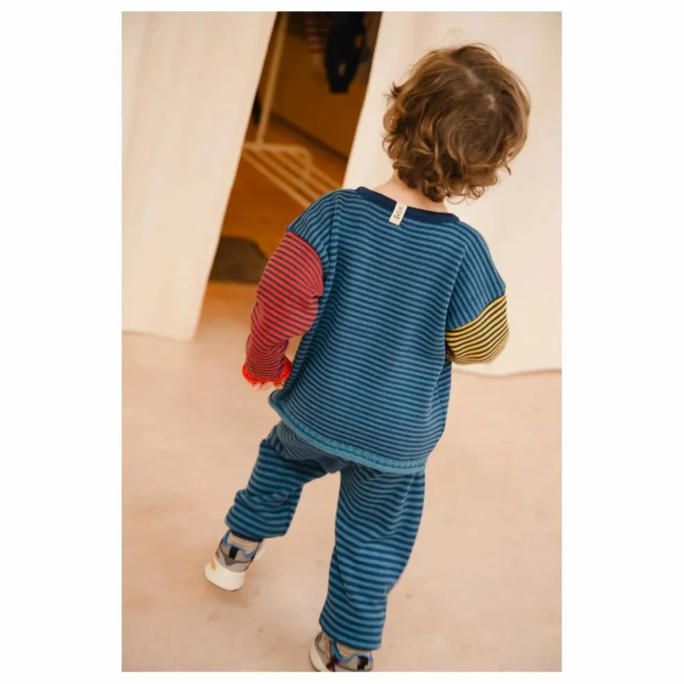 Cardigan Snail Coton Bio | Bleu